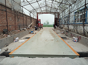 周口項(xiàng)城秣陵收費(fèi)站150噸公平地磅