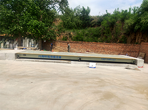 山西晉中左權(quán)縣石甲橋屠宰場50噸地磅