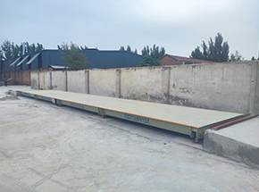 河南順航凈水材料有限公司100噸地磅